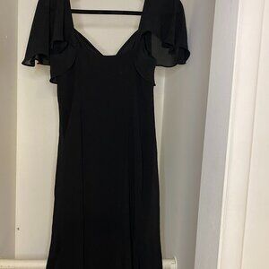 Black Form Fitting Dress